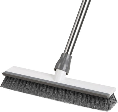 Mitclear Boden-Scheuerbürste Langem Stiel 2-in-1 Fliesenreinigung
