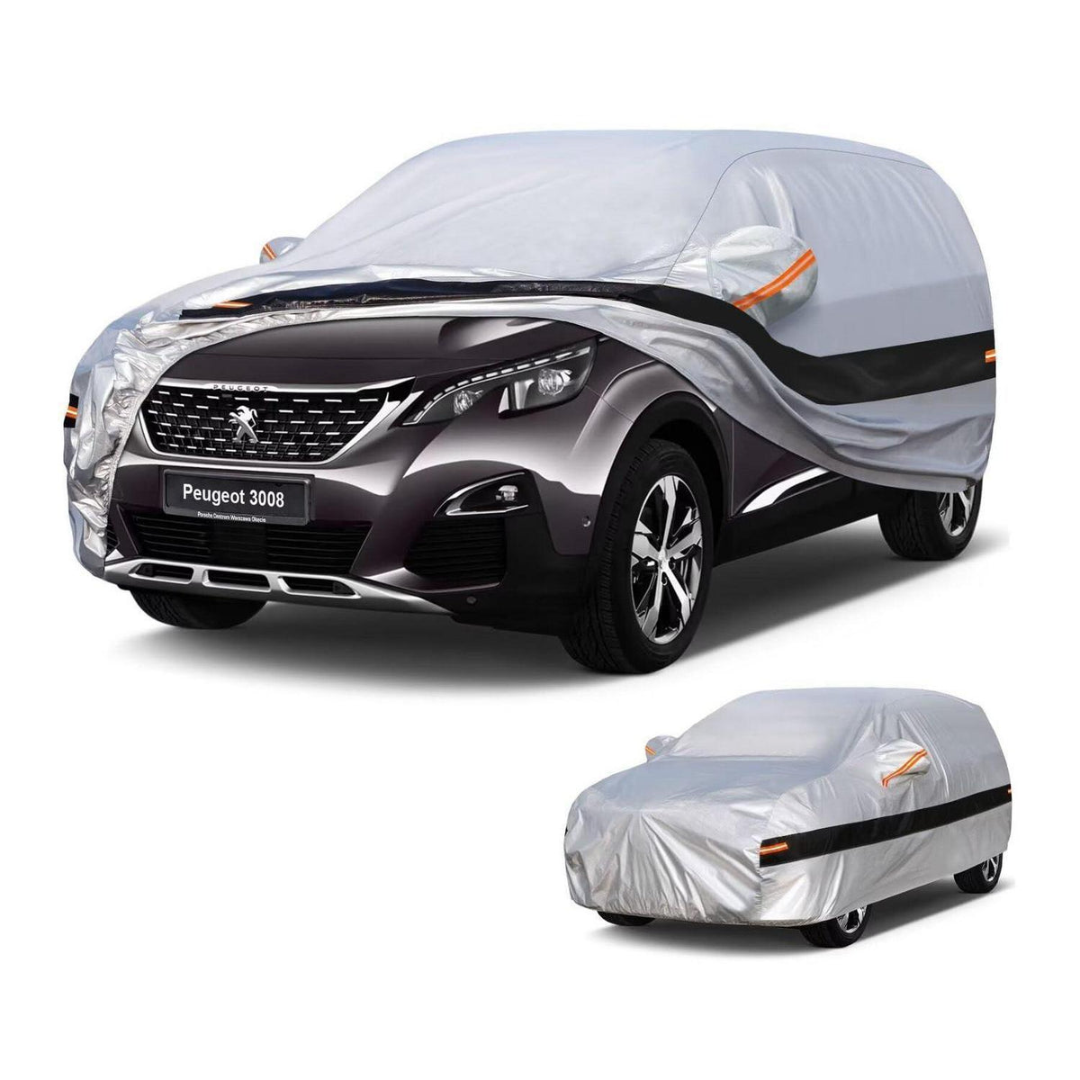 Autoabdeckung Peugeot 3008 (2009-2025) – Wasserdicht & Ganzjährig
