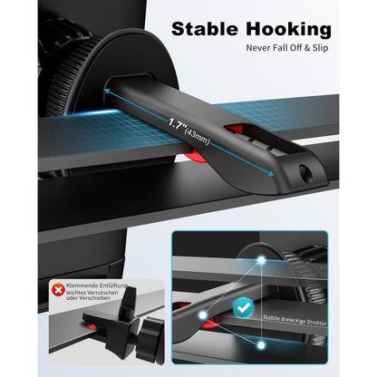 Auto Tablet Halterung Lüftung, 360° Drehbar & Stabil