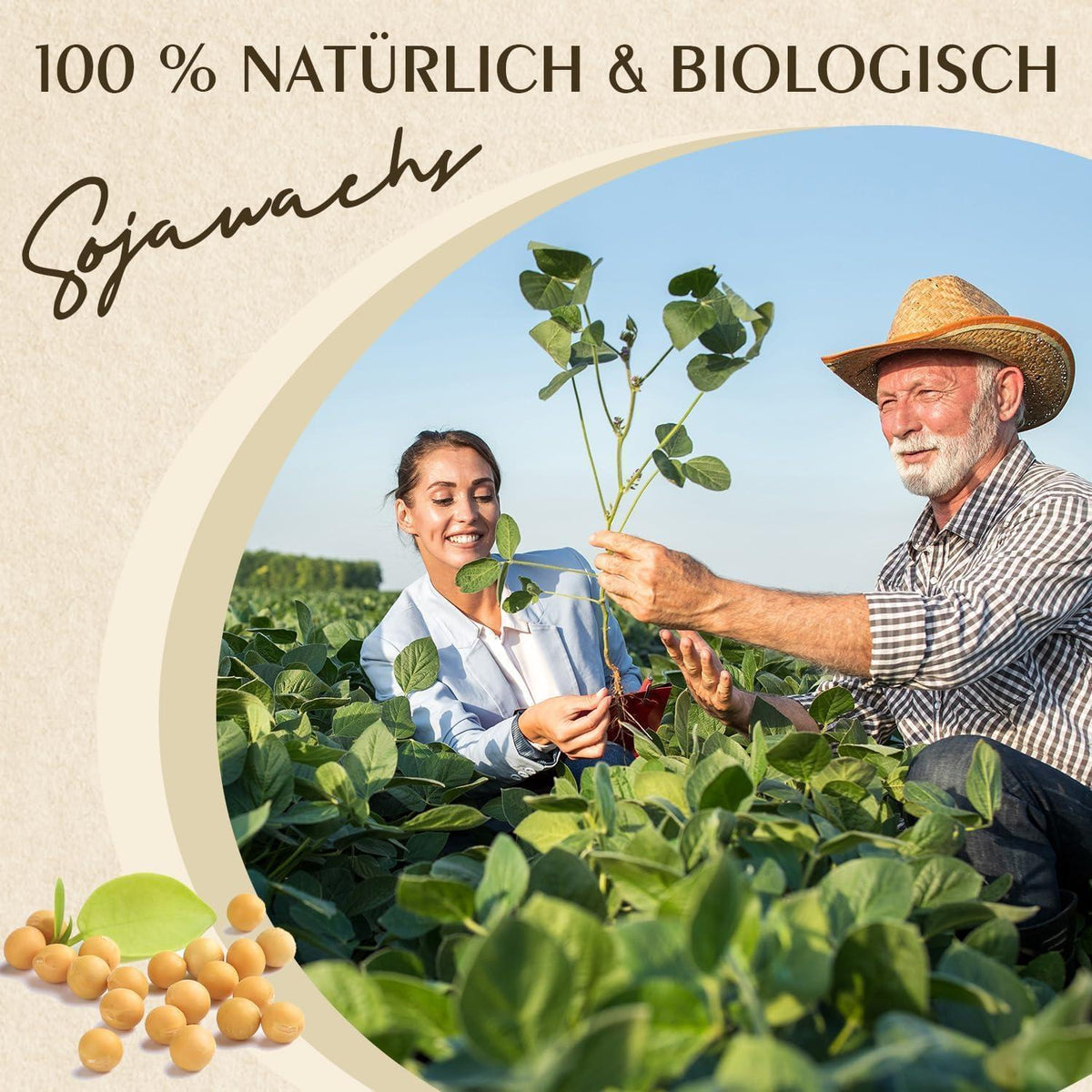 Premium Sojawachs für Kerzen – 15kg, 100% Natur