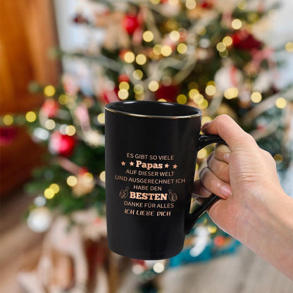 Kaffeetasse Papa – "Ich liebe dich" Geschenk Vatertag Geburtstag