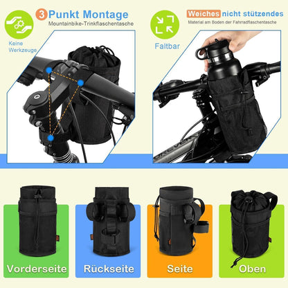 Fahrrad Getränkehalter 12-24oz, Ohne Schrauben, Universal