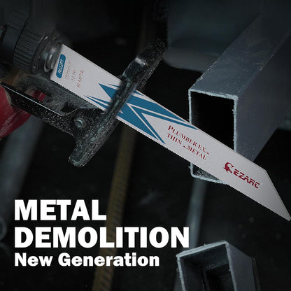 Säbelsägeblätter 225mm 25 Stück für dünnes Metall 18TPI
