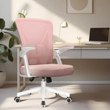 Ergonomischer Bürostuhl mit Lendenwirbelstütze, Schwarz