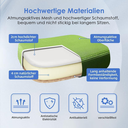 Ergonomischer Bürostuhl mit Lendenwirbelstütze und
