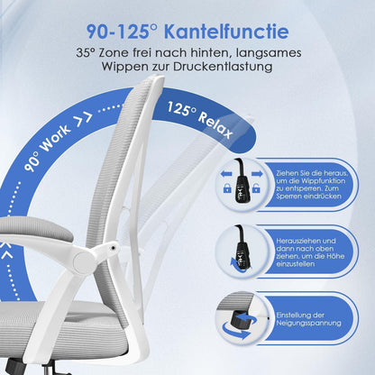 Hinonde Ergonomischer Bürostuhl mit
