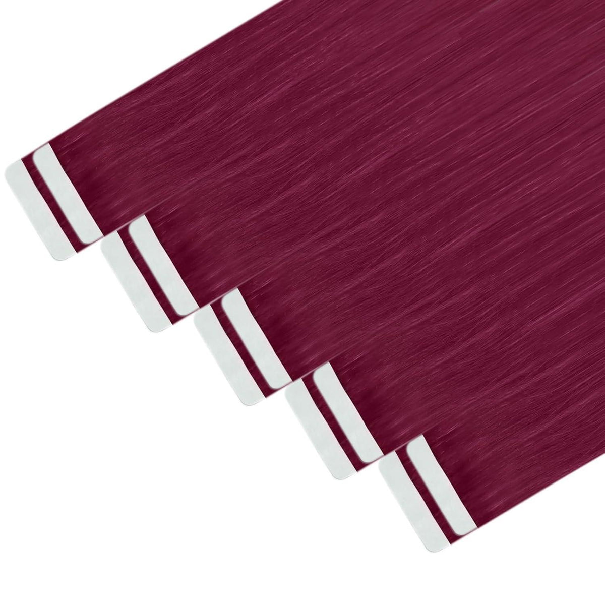 Magenta Tape Extensions Echthaar 55cm - 25g Remy