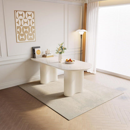 Moderner Esstisch weiß 160cm – Minimalistisch & Platz für 4-8 Personen
