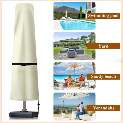Sonnenschirm Schutzhülle 190x30/40/50cm – Wasserdicht & UV-Schutz