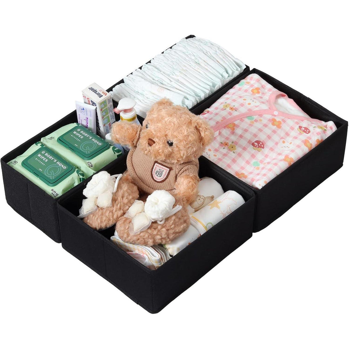 Schubladen Organizer 4er Set für PAX 50x58 cm