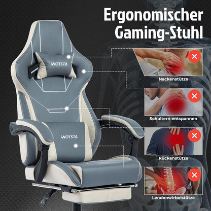 Ergonomischer Gaming Stuhl mit