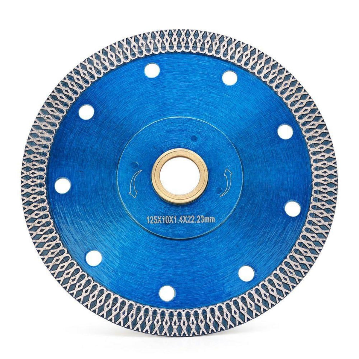 Diamanttrennscheibe 125mm Turbo X-Zahn für Fliesen & Stein