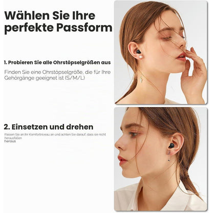 Ohrstöpsel zum Schlafen – Geräuschreduzierung für Ruhe & Komfort