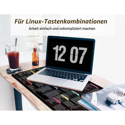 Linux Kommandozeile Mauspads – Großes Cheat Sheet für Programmierer