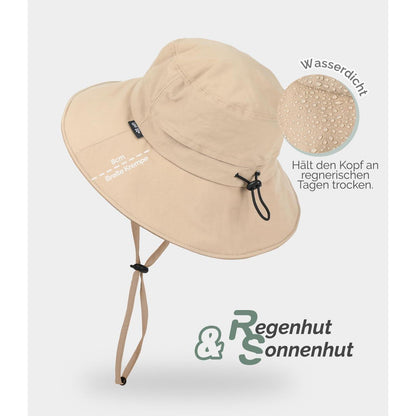Wasserdichter Regenhut Damen Herren – UV Schutz & Eimerhut
