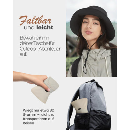 Wasserdichter Regenhut Damen Herren – UV Schutz & Eimerhut