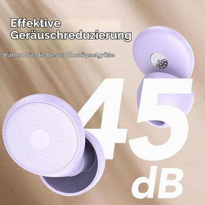 Schlaf-Ohrstöpsel 45dB – Wiederverwendbar & Geräuschreduzierend