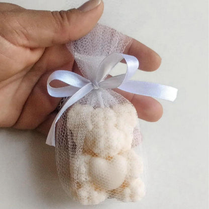 3D Bär Silikonform Rosenbär Kerzenform XL – Für kreative Geschenke