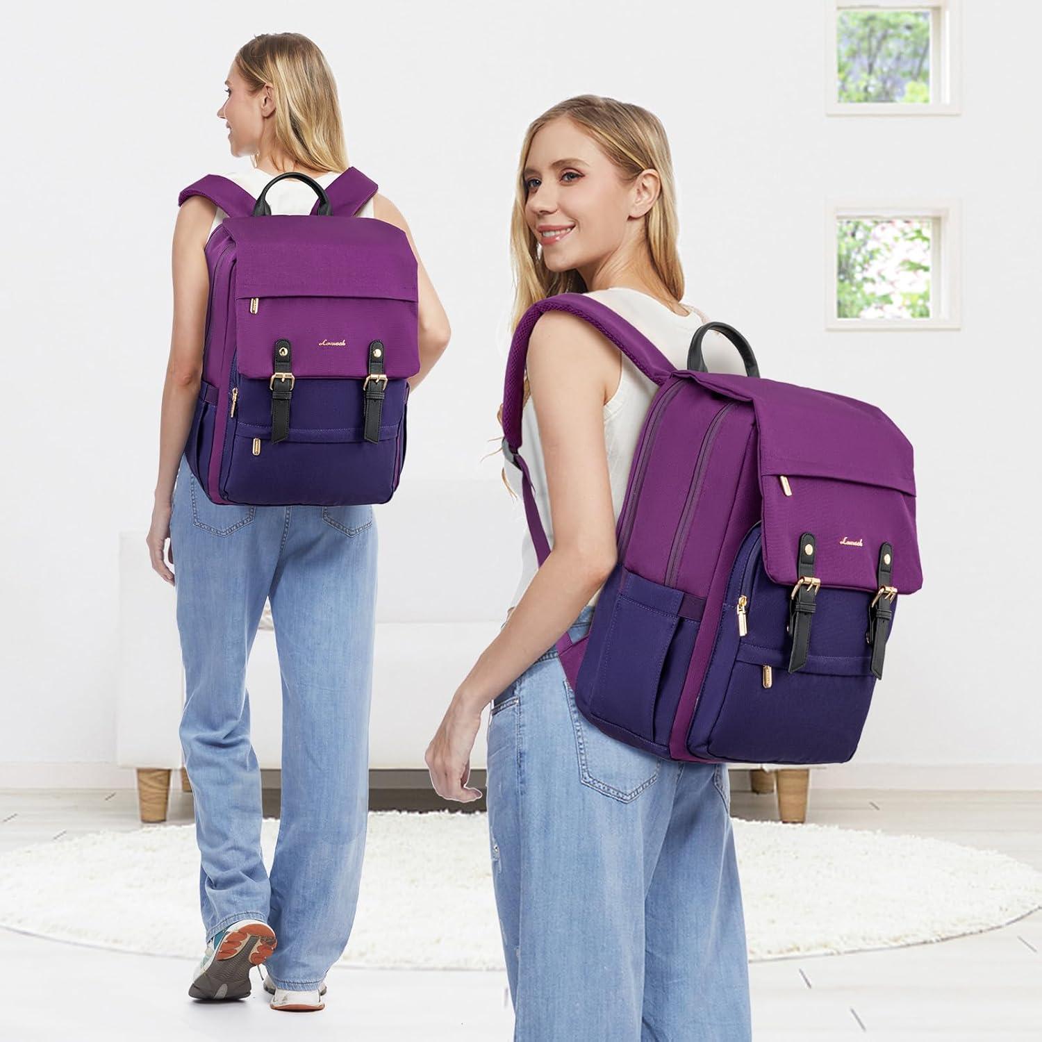 Kinder Rucksack Lila blau-violett