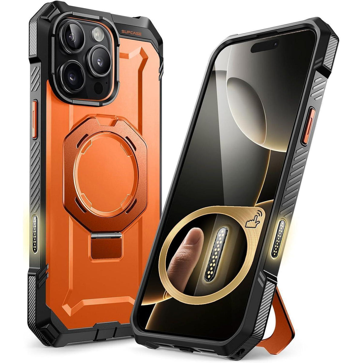 iPhone 16 Pro Max Hülle mit Ständer & MagSafe, robust
