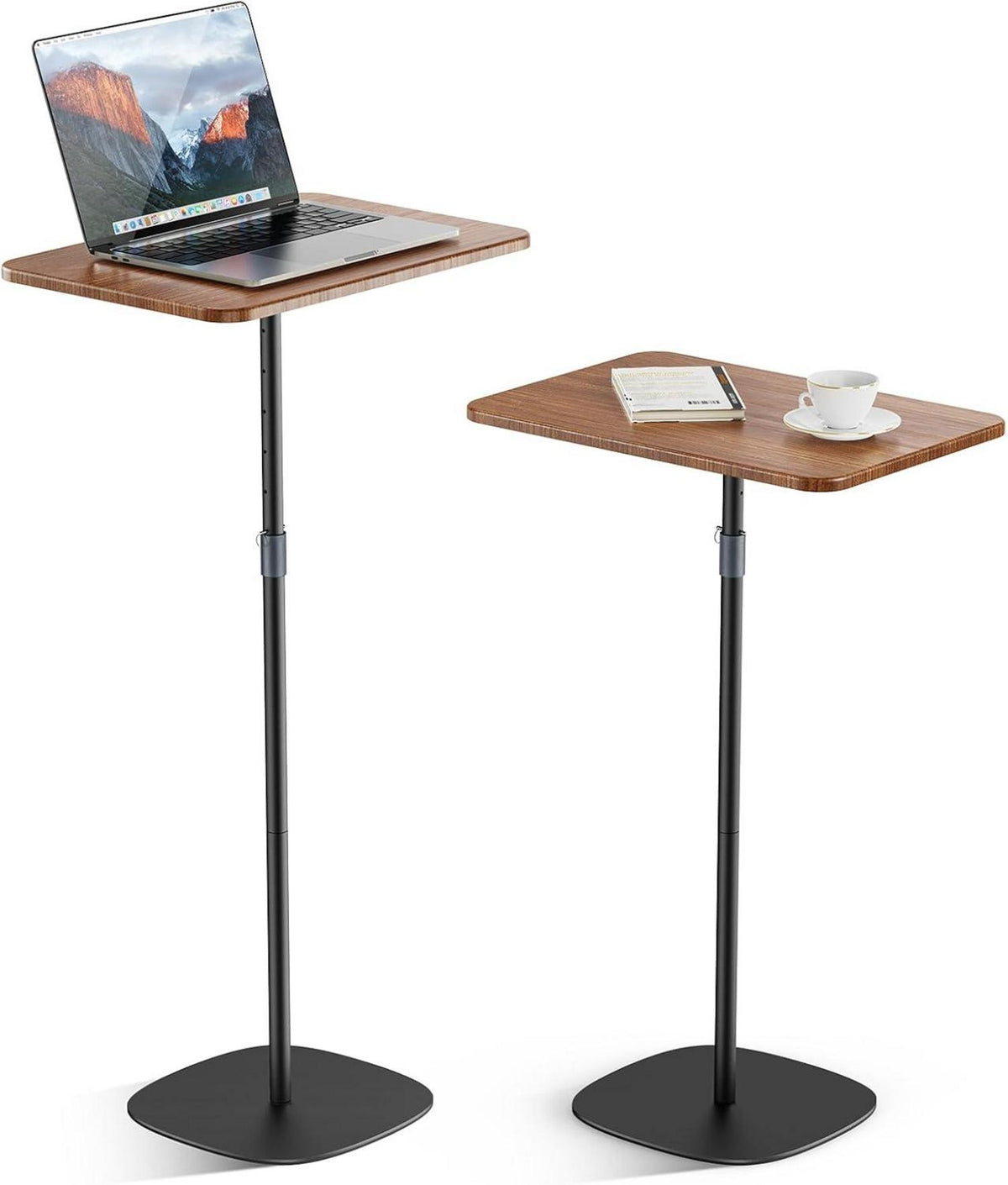 Höhenverstellbarer Laptop-Ständer für Sofa, Schwarz
