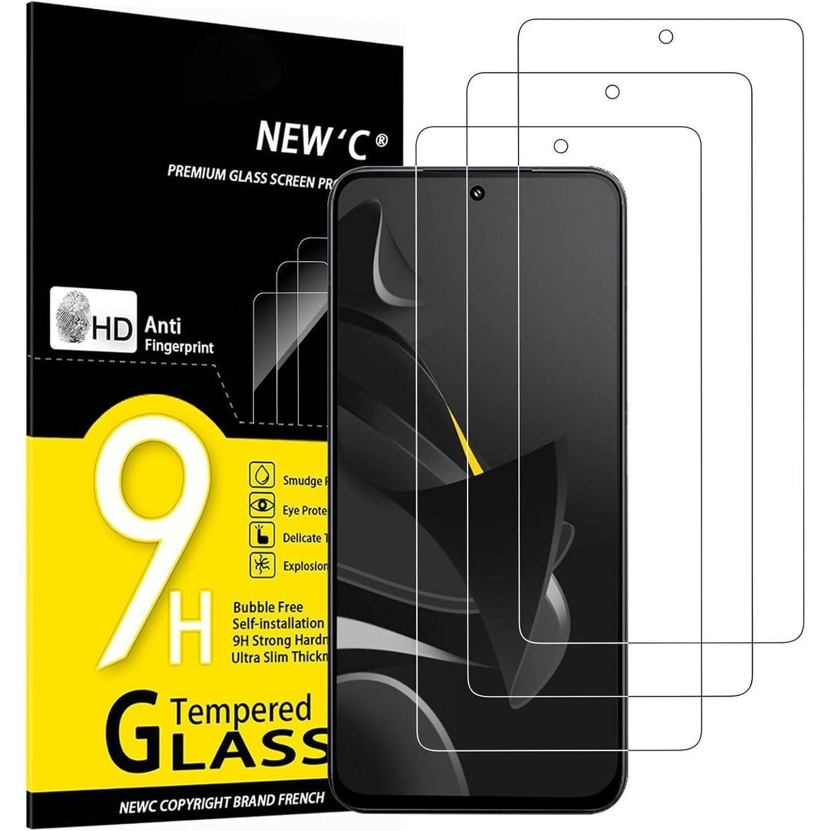 Panzerglas Displayschutzfolie für POCO M7 Pro 5G