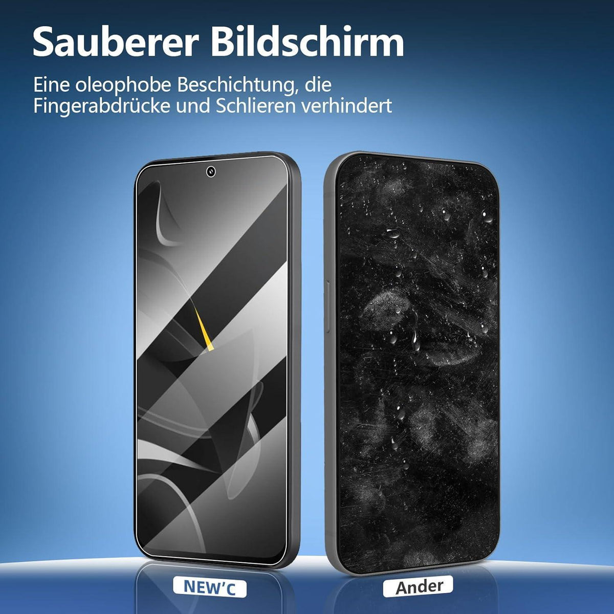 Panzerglas Displayschutzfolie für POCO M7 Pro 5G