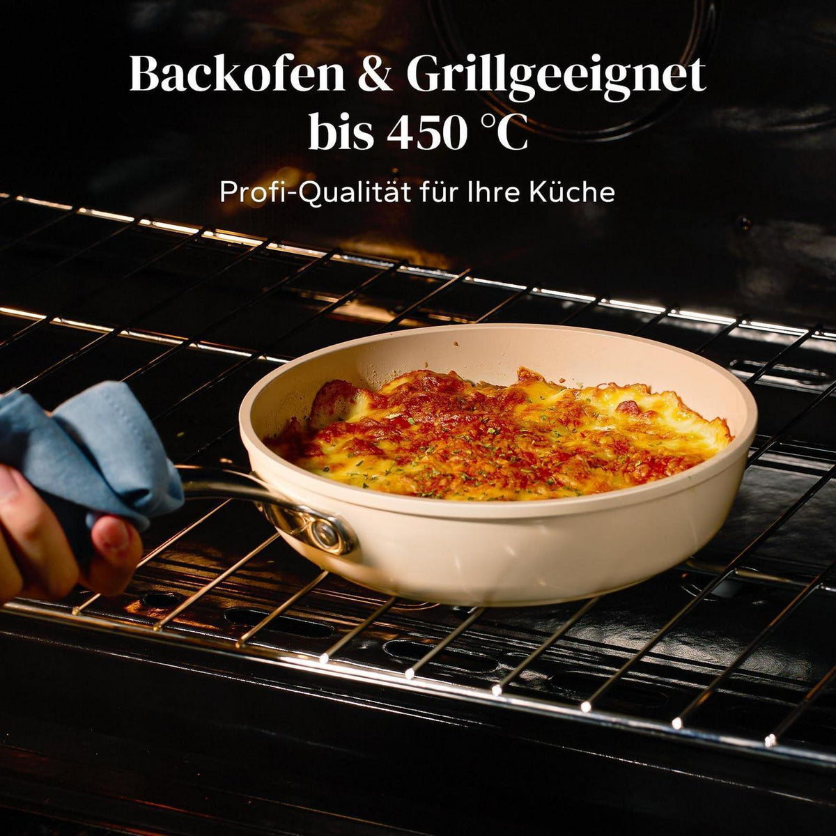 Keramik Pfannenset 20/24/28 cm – Antihaft, Induktionsgeeignet & Ofenfest