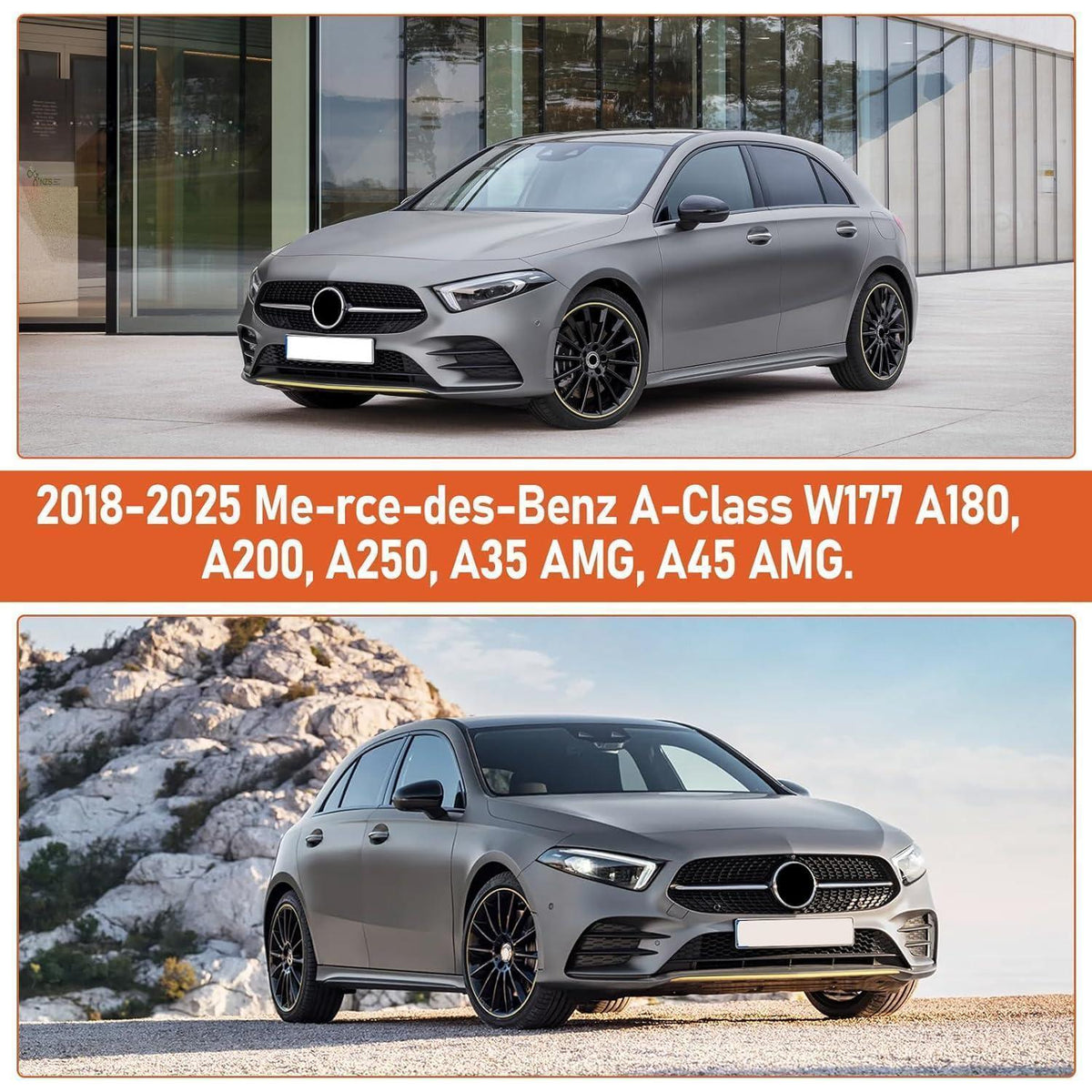 Auto Abdeckung Mercedes A Klasse 2018-2025 – Wasserdicht & Allwetter