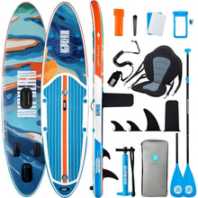 Aufblasbares Stand Up Paddle Board für 2 Personen mit Zubehör