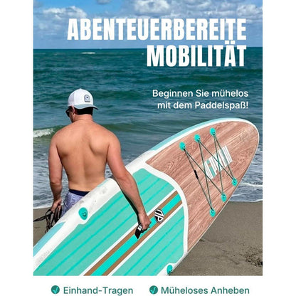 Aufblasbares Stand Up Paddle Board für 2 Personen mit Zubehör