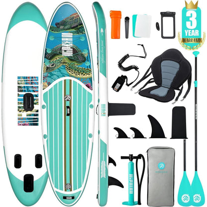 Aufblasbares Stand Up Paddle Board für Erwachsene mit Sitz und Zubehör