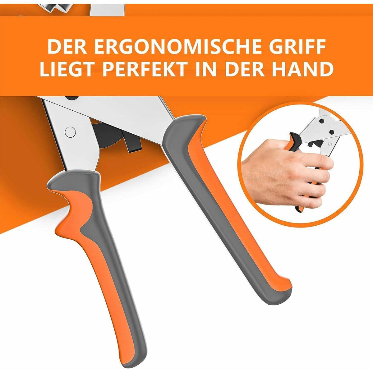 Ösenzange 6mm mit 300 Ösen – Profi Werkzeug für Leder & Stoff
