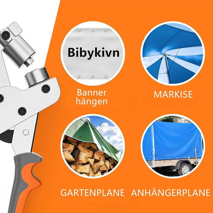 Ösenzange 6mm mit 300 Ösen – Profi Werkzeug für Leder & Stoff