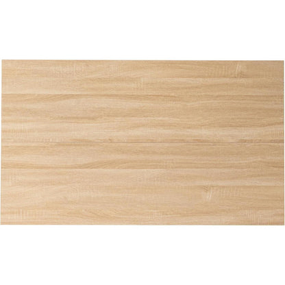 Essgruppe Eiche-Weiß 120cm mit 4 Esszimmerstühlen