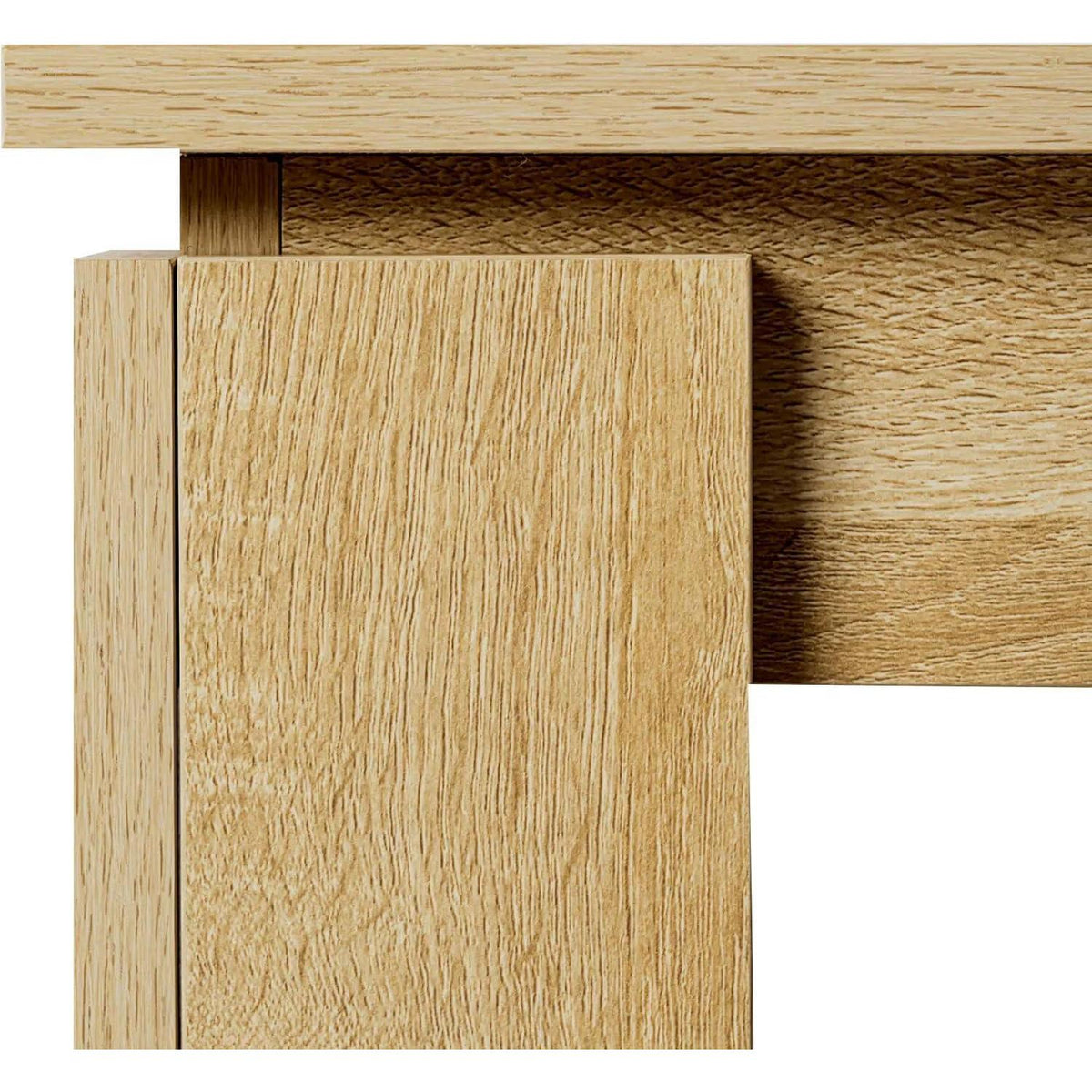 Essgruppe Esstisch 160cm Eiche & 6 Esszimmerstühle Grau