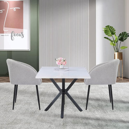 Mingone Lammwoll Sessel – Bequemer Loungesessel Grau