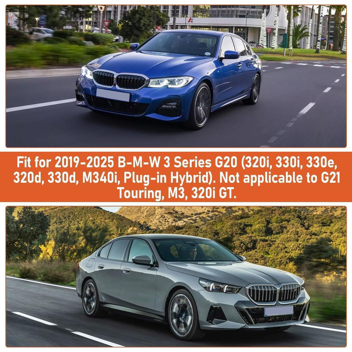 Autoabdeckung wasserdicht für BMW 3er (2019-2024)
