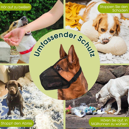Hundemaulkorb Mittel – Atmungsaktiv & Verstellbar