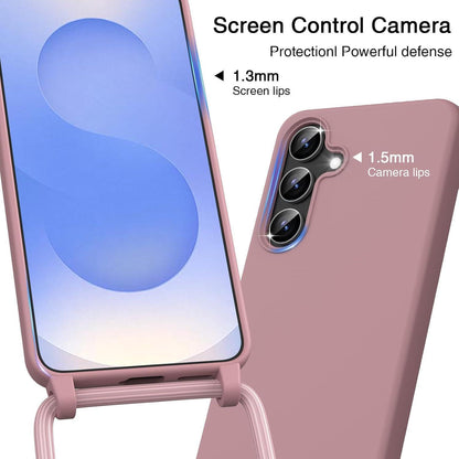 Handykette für Samsung Galaxy A56 5G mit Band - Pink