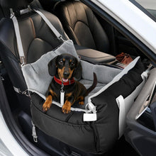 3-in-1 Hundesitz Auto & Reisebett für kleine Hunde – Schwarz