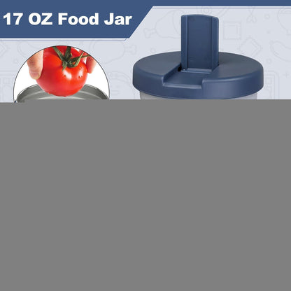Itslife Thermobecher 560ml – Auslaufsicherer Lunchbehälter für Kinder