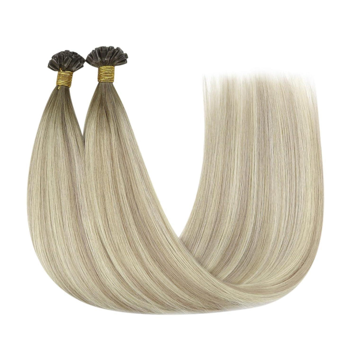 Echthaar Extensions Bonding Ombre 60cm – 50g U-Tip