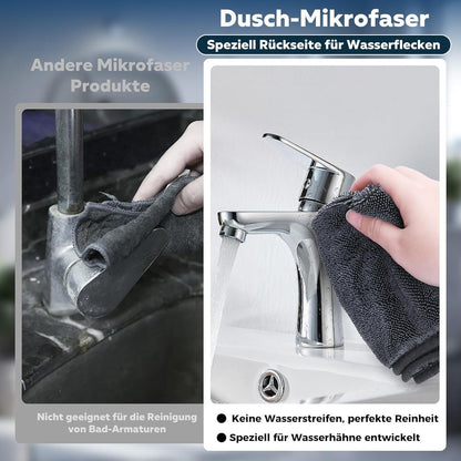 Mikrofaser Trockentücher 3er Set – Schnelltrocknend & Streifenfrei