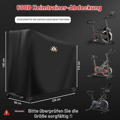 Fahrradabdeckung für Heimtrainer – Wasserdicht & UV-Beständig