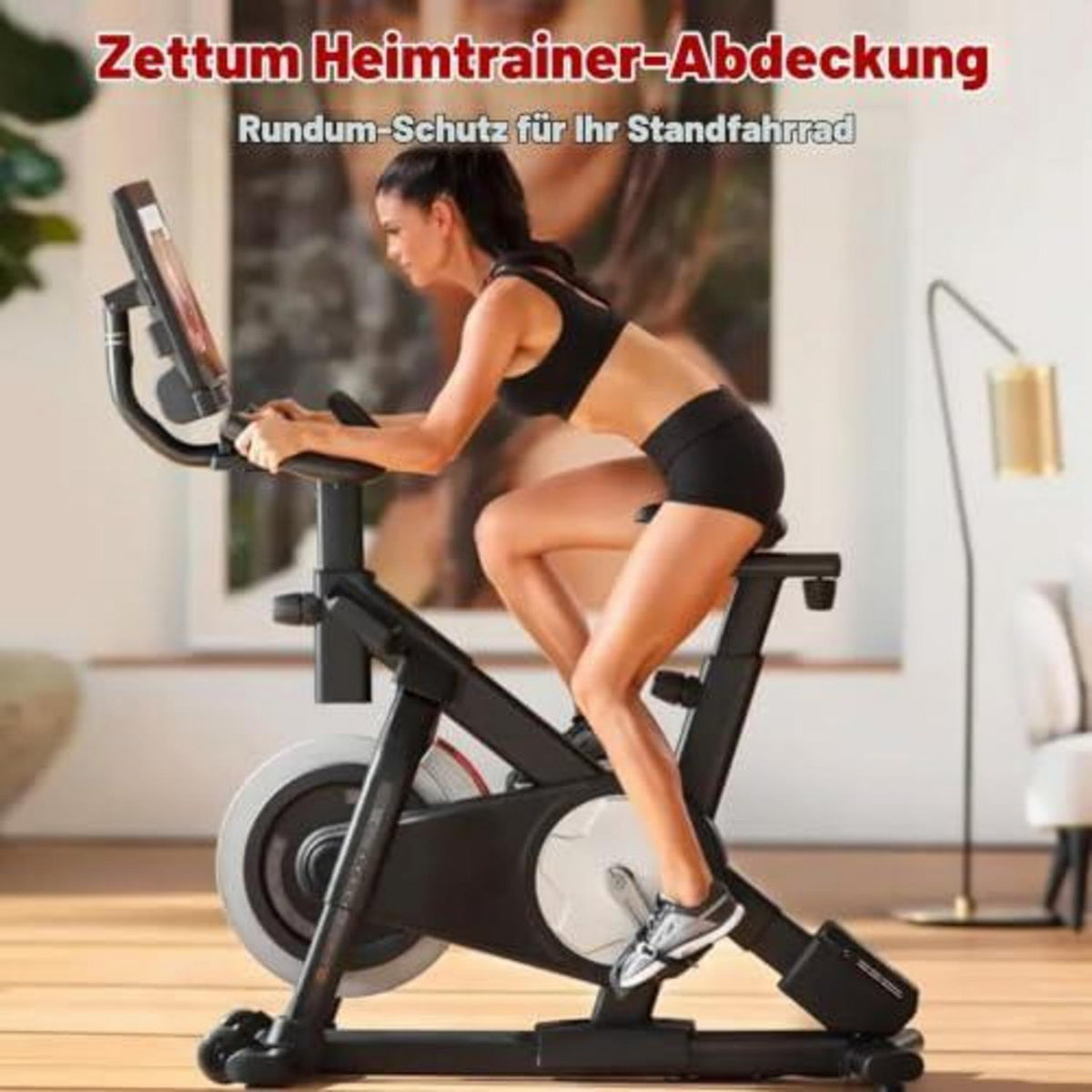 Fahrradabdeckung für Heimtrainer – Wasserdicht & UV-Beständig