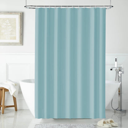 Duschvorhang Seeblau 180x180 cm Wasserdicht & Schimmelresistent
