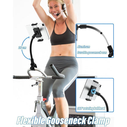 Tablet Halterung für Laufband & Heimtrainer – Schwanenhals