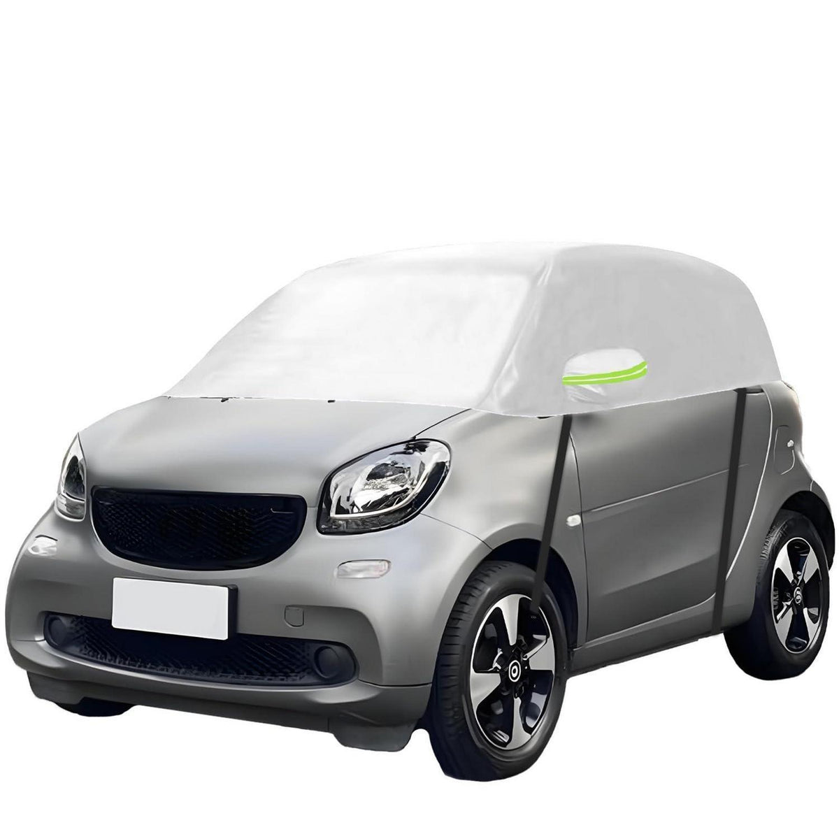 Halbgarage Autoabdeckung Wasserdicht für Smart Fortwo 2006-2025