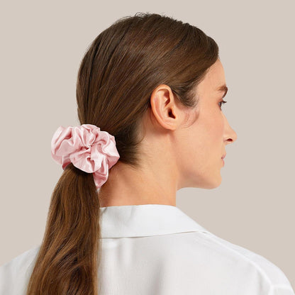 Seide Haarband Seidengummis Haarringe Pack MEHRWEG Tiefes Rosenrot